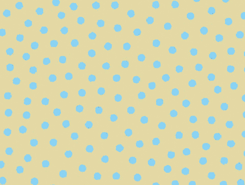 Blue Dots on Beige - Click Image to Close